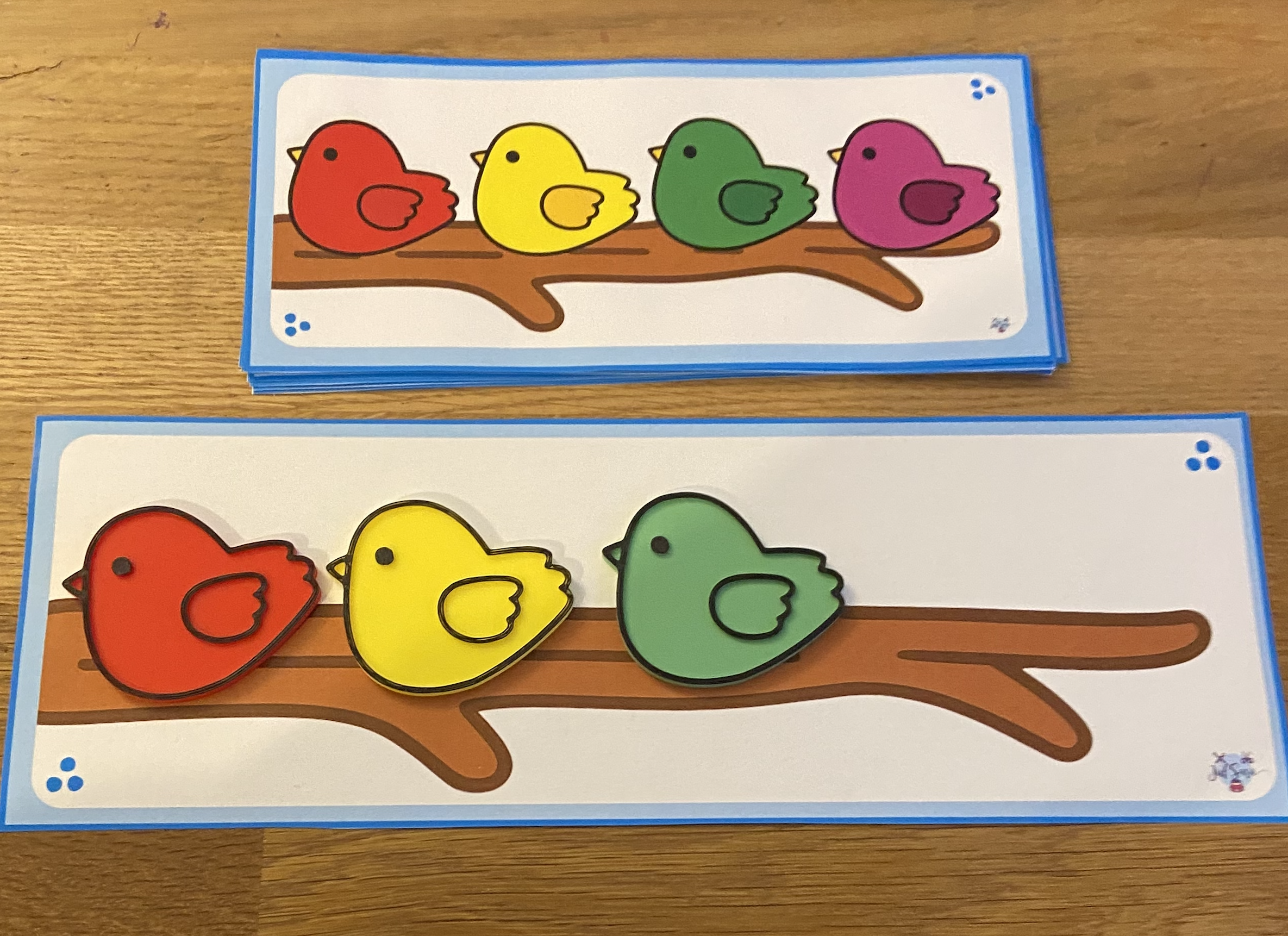vogels voor takje juf Sara
