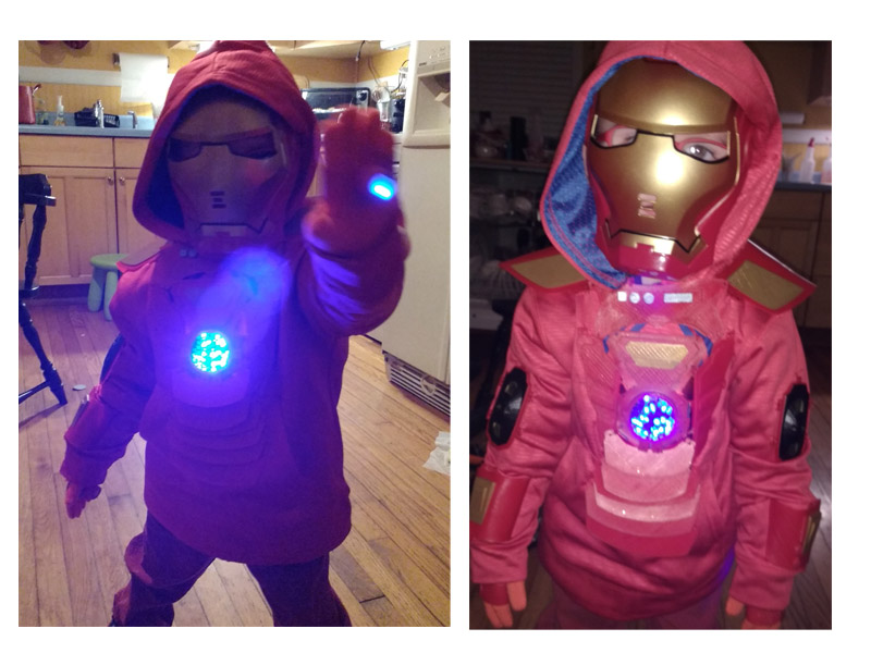 Boys size 5 Ironman Costume