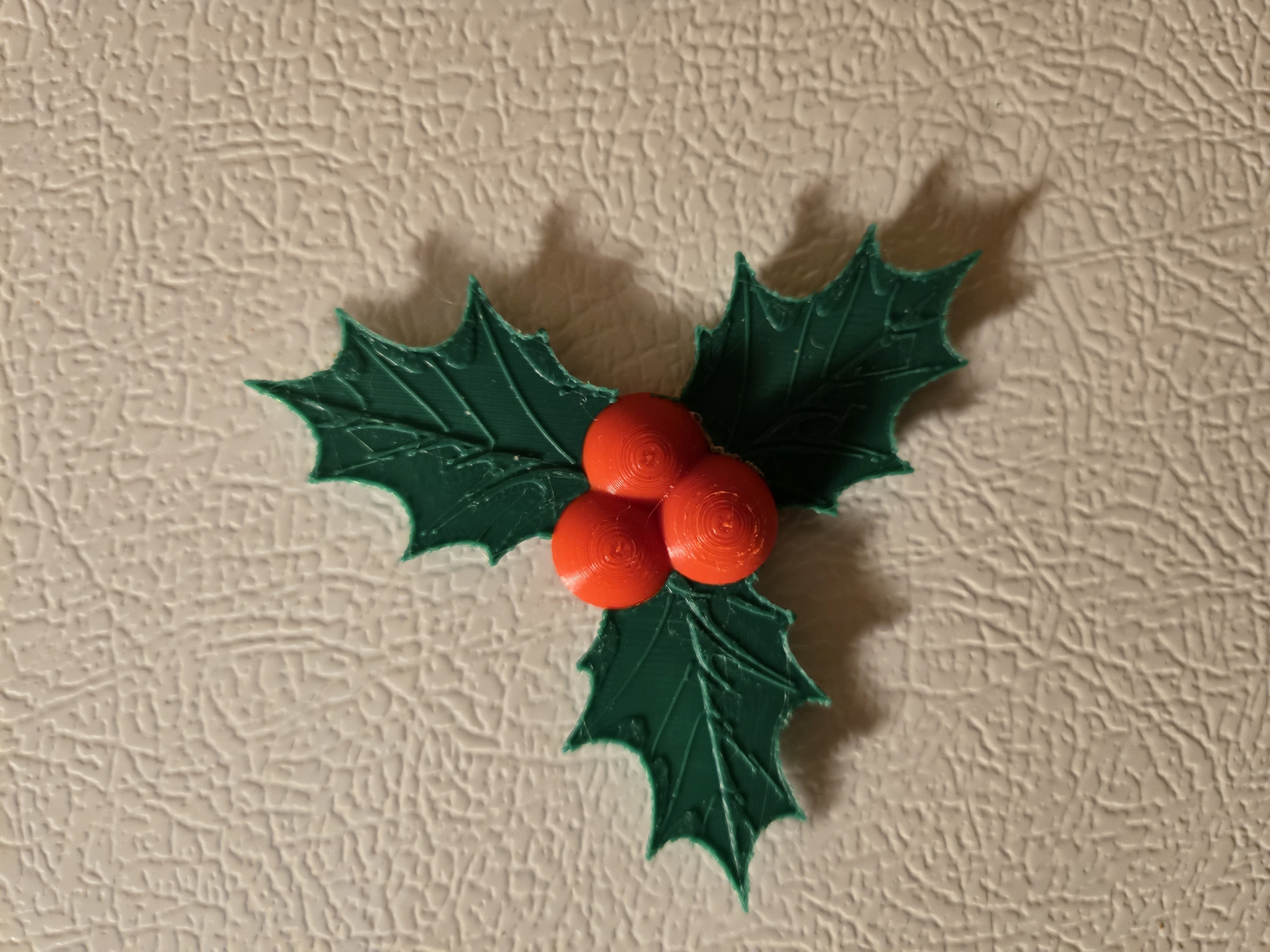 Holly Sprig Magnet