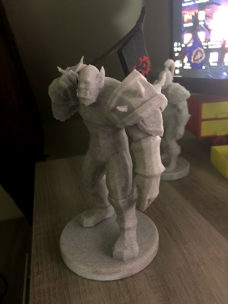 World Of Warcraft - Grunt statue
