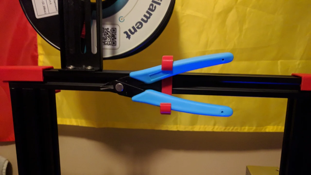 Flush Cutter V-rail mount for Crealty and other brands.