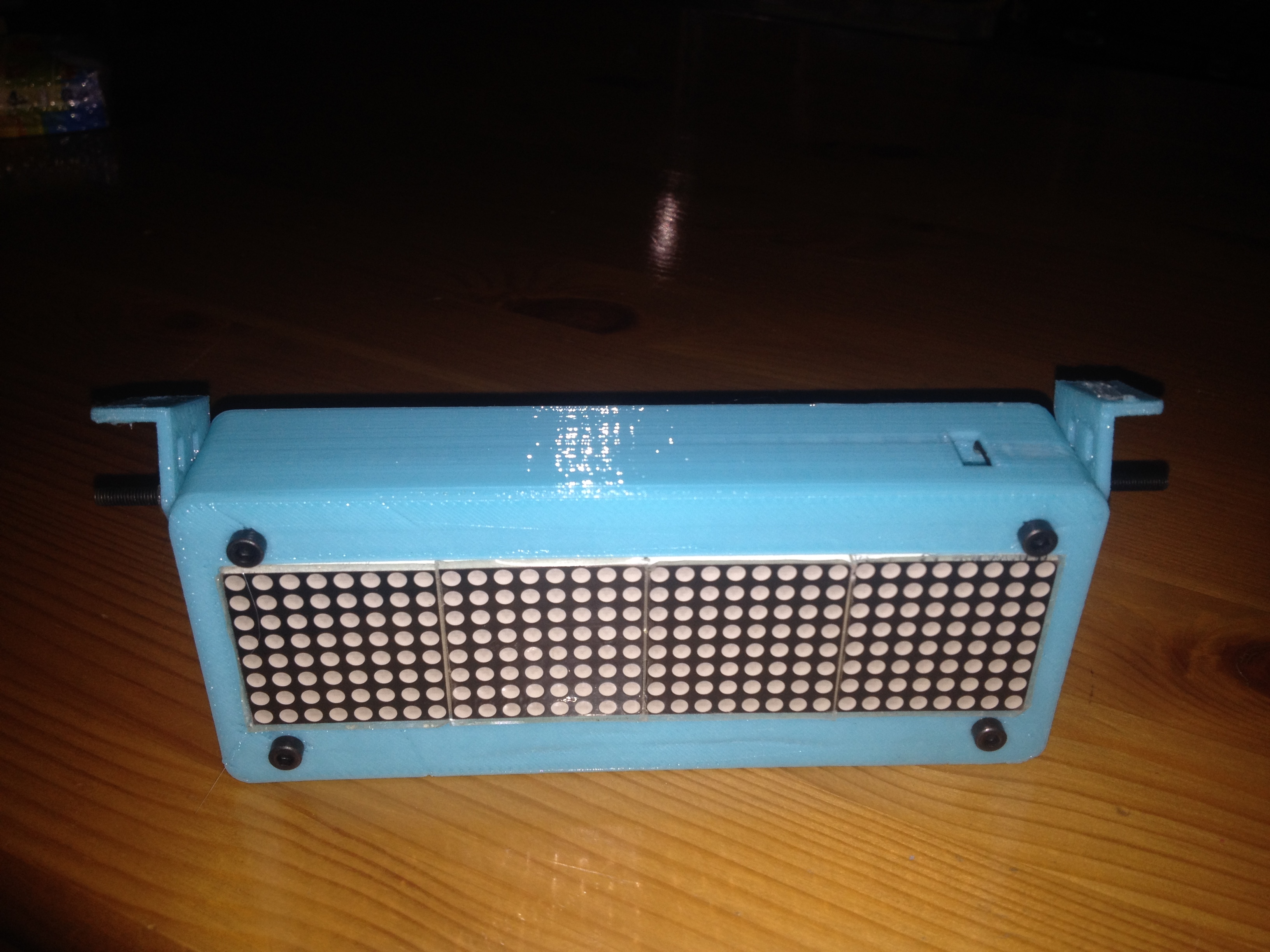sure LED matrix 8x32 panel case - v2