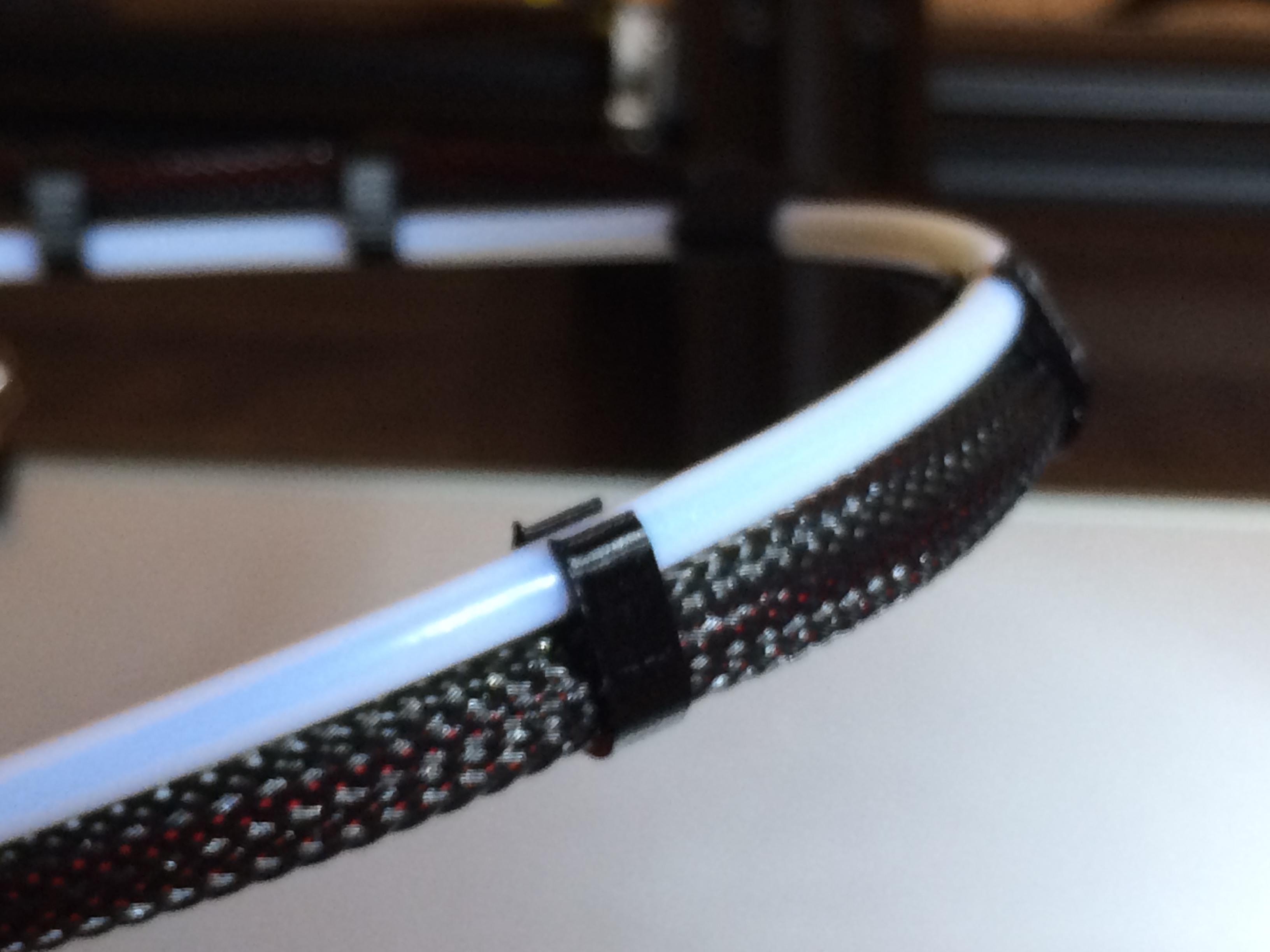 SDX's thinner Bowden and Cable Clip