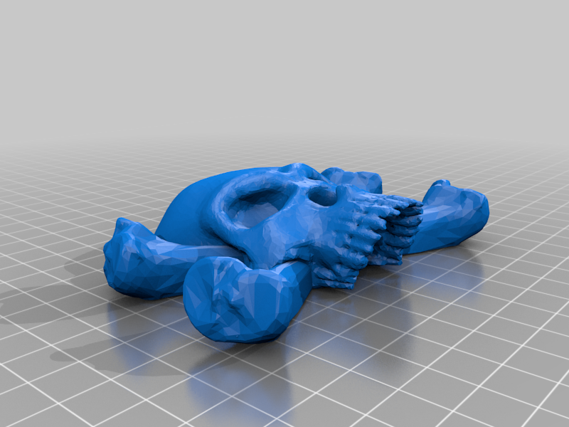 Skull and Crossbones - mesh fixed