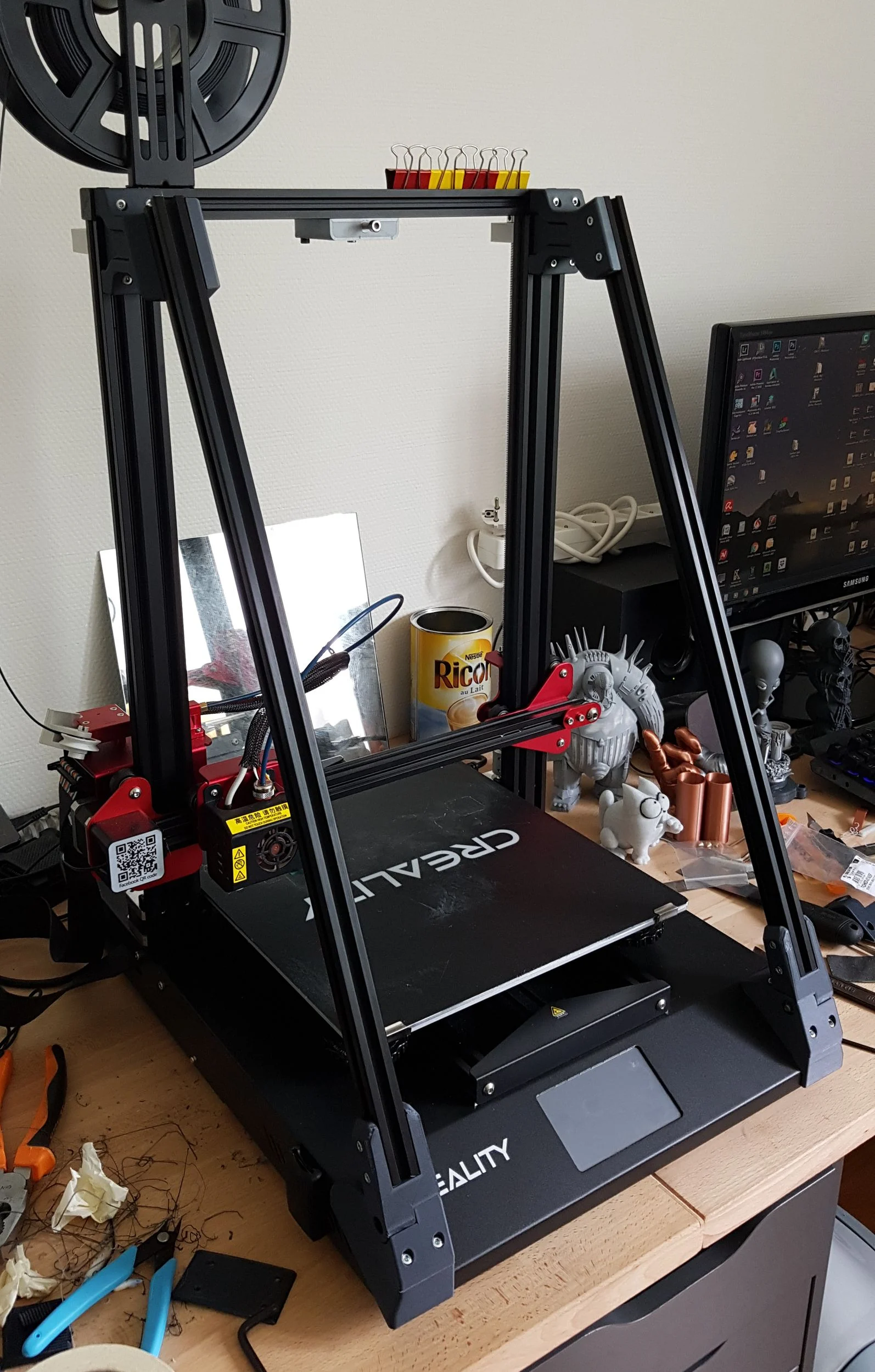 Renforts structure CR-10s Pro