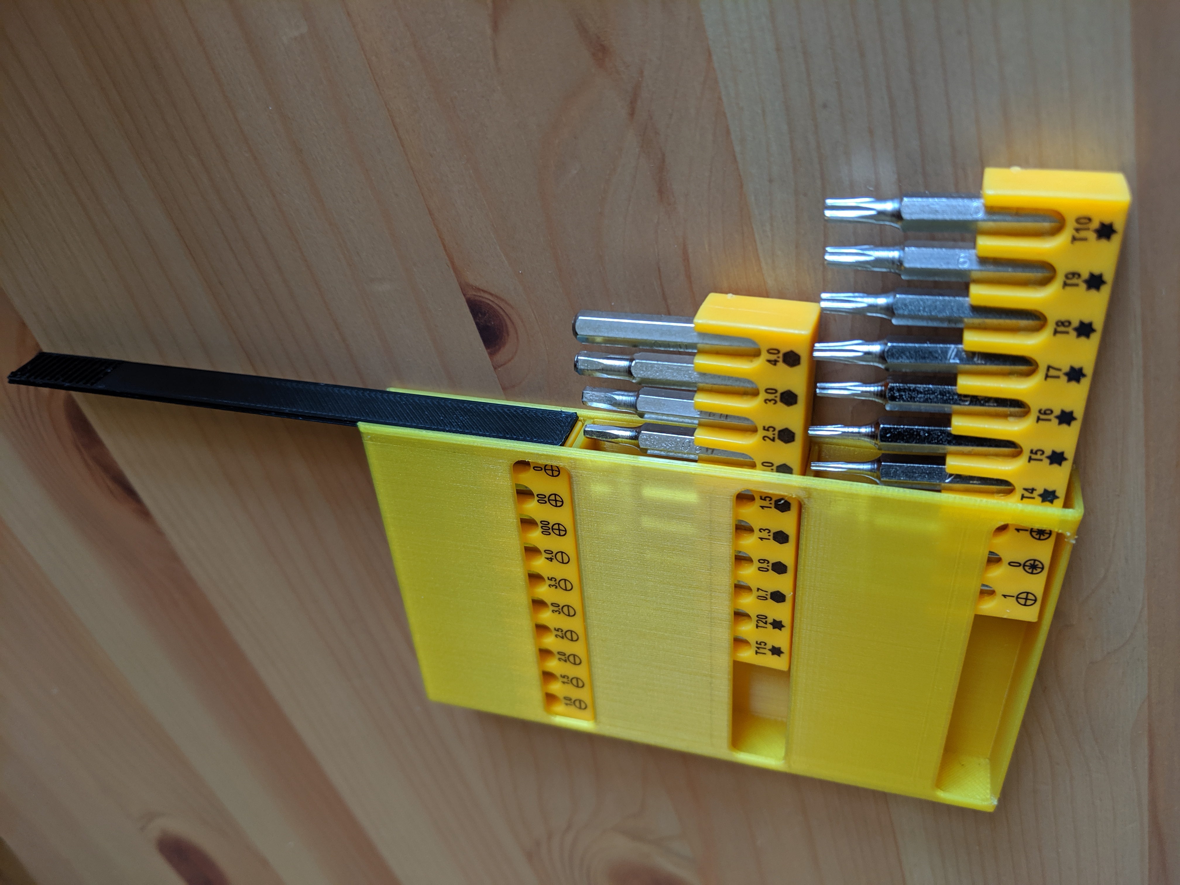 Precision Screwdriver Micro Bit Case