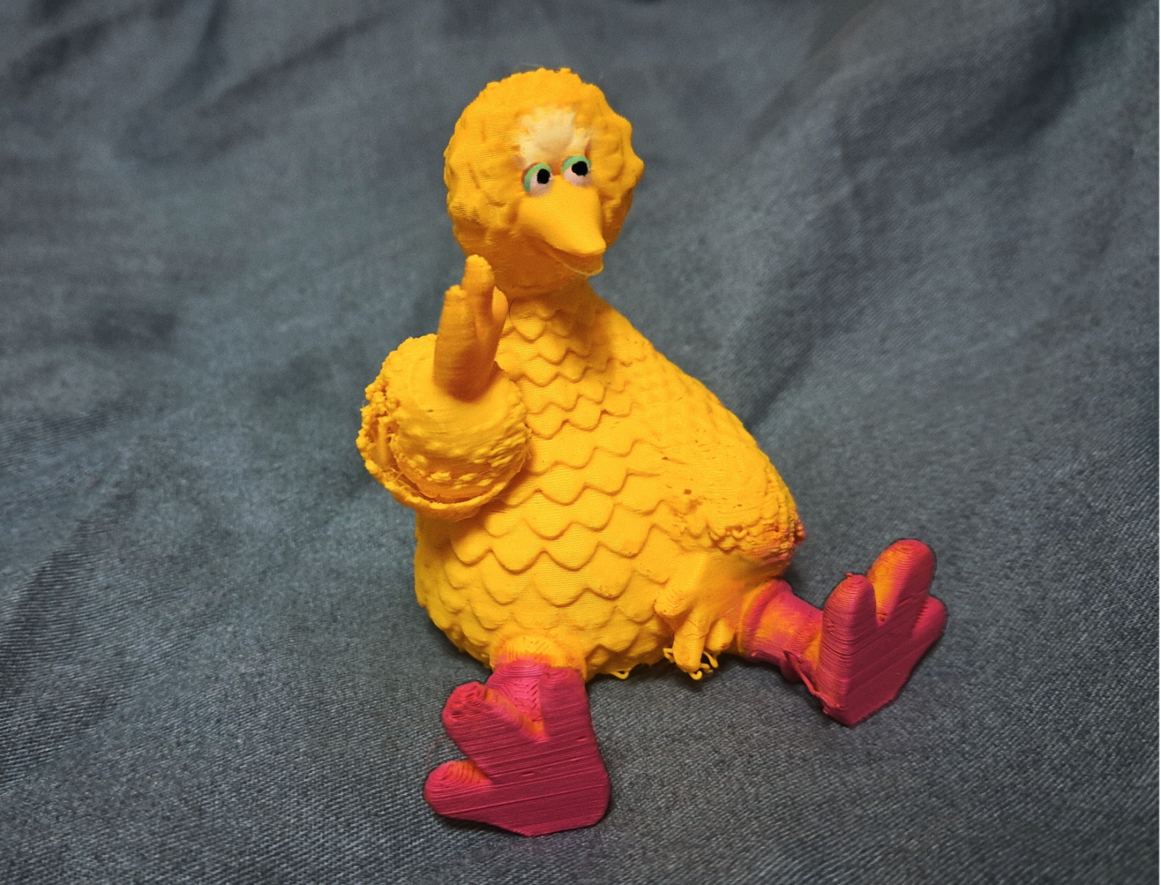 Sesame Street big bird fanart