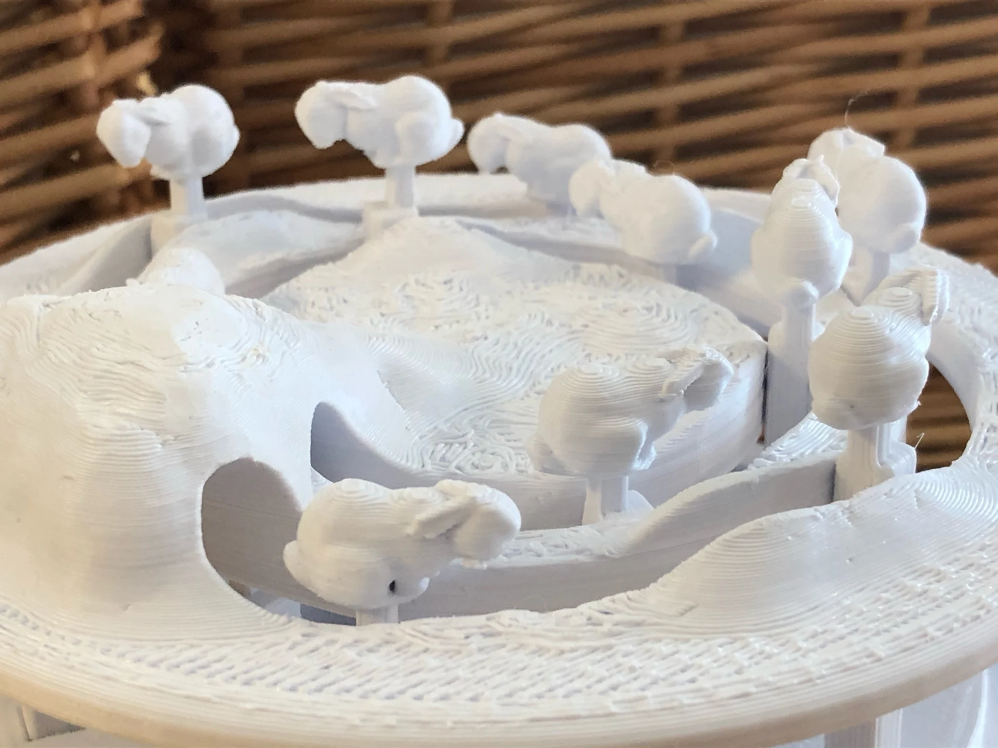 “Go, Bunnies, Go!” – A Springtime Automata