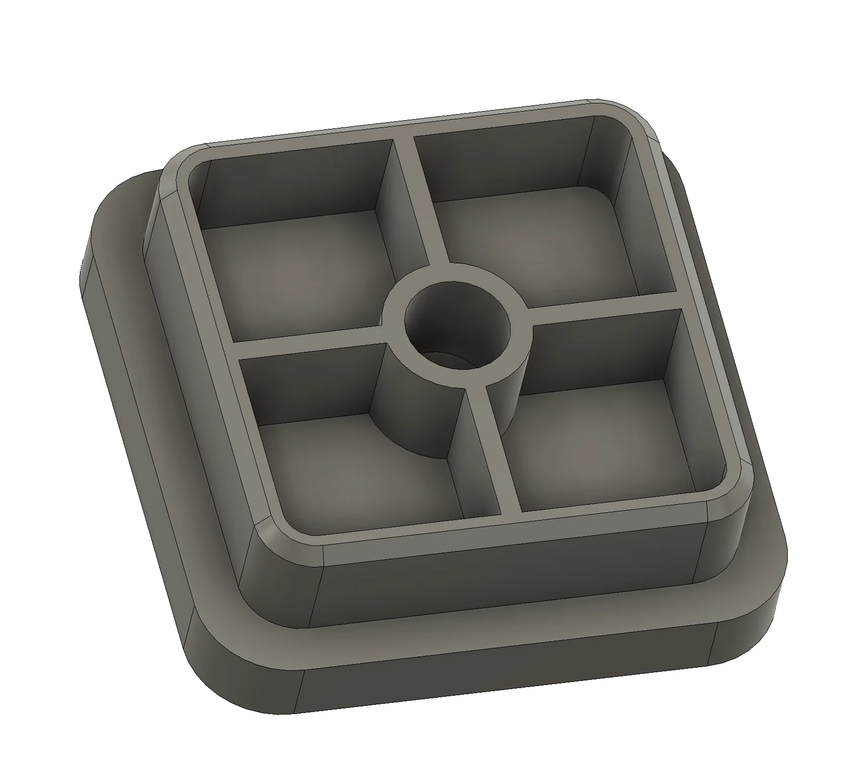 SQUARE TUBING STOPPER 40x240x3mm - BOUCHON TUBE CARRE 40x40x3 mm