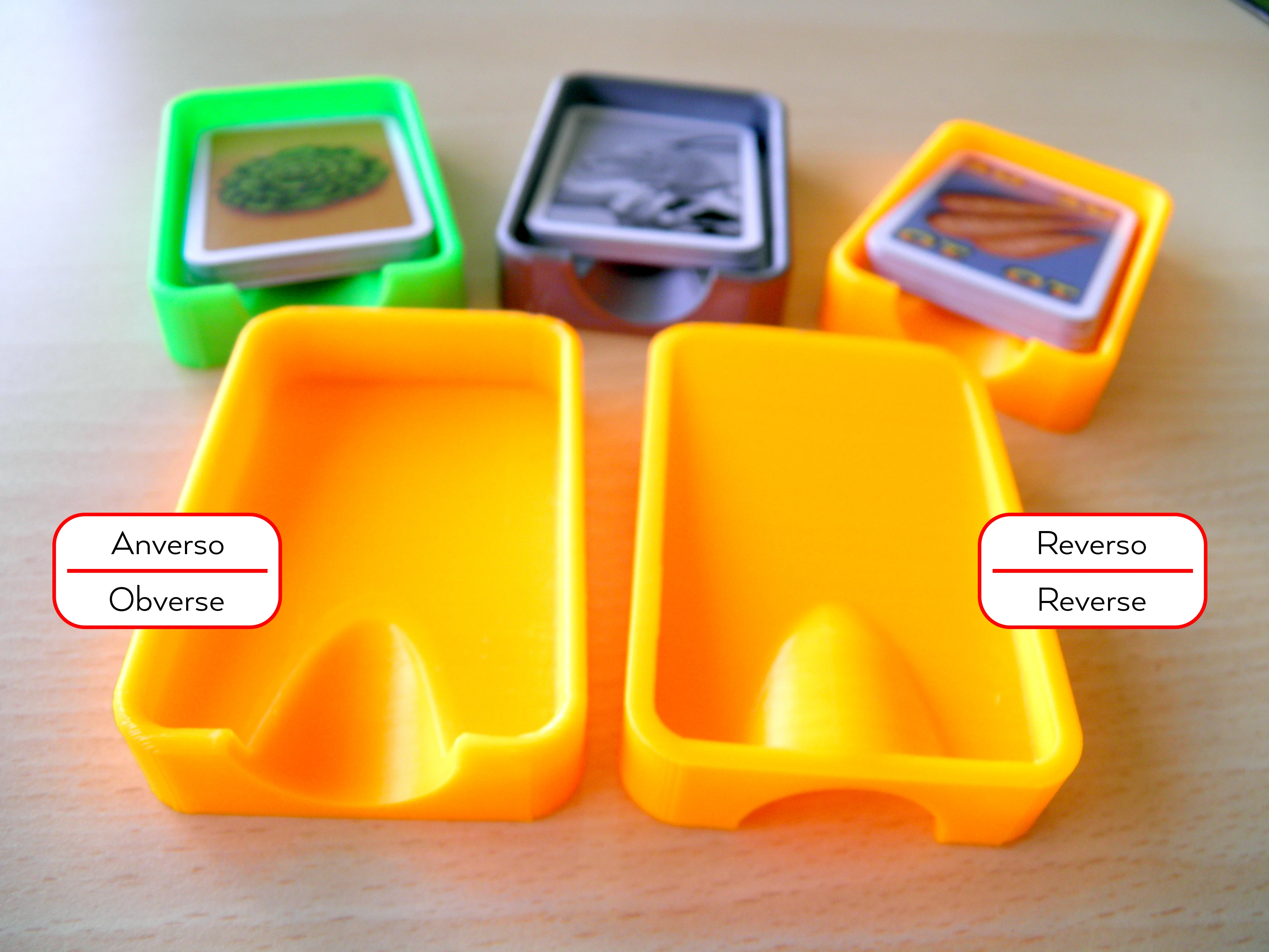 Individual Card Tray for Catan or Hare & Tortoise cards