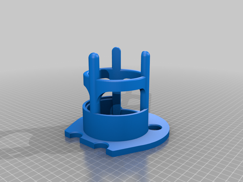 FlaschenGullyStand Kippelschutz Bottle stand Bottle holder