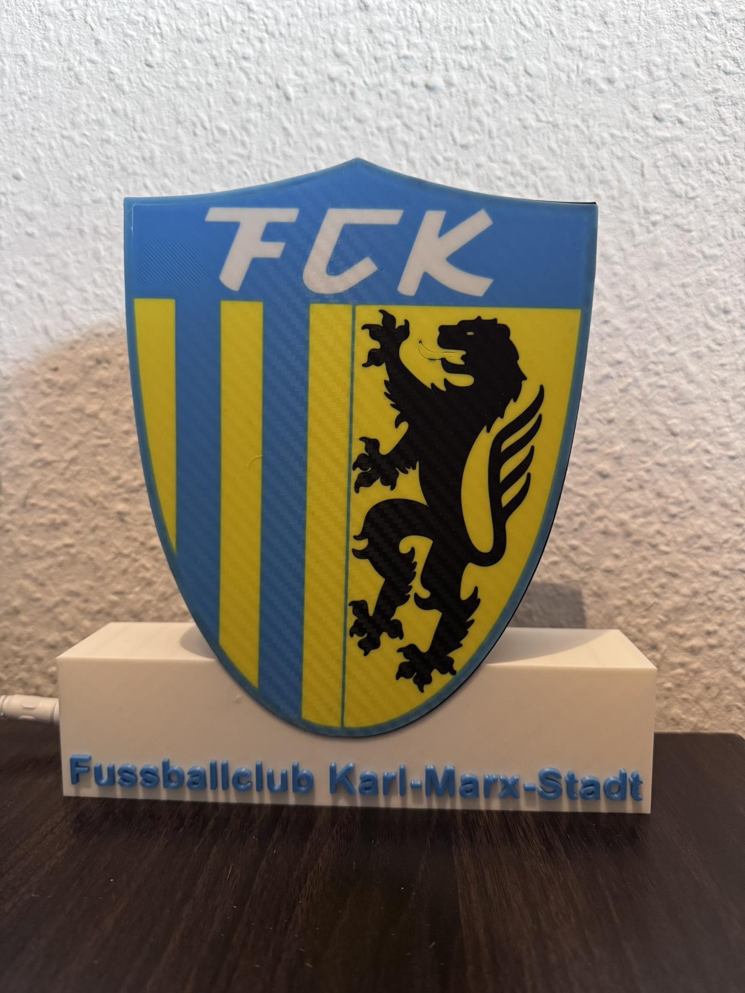 FC Karl-Marx-Stadt LED Leuchte // FC Karl-Marx-Stadt LED light