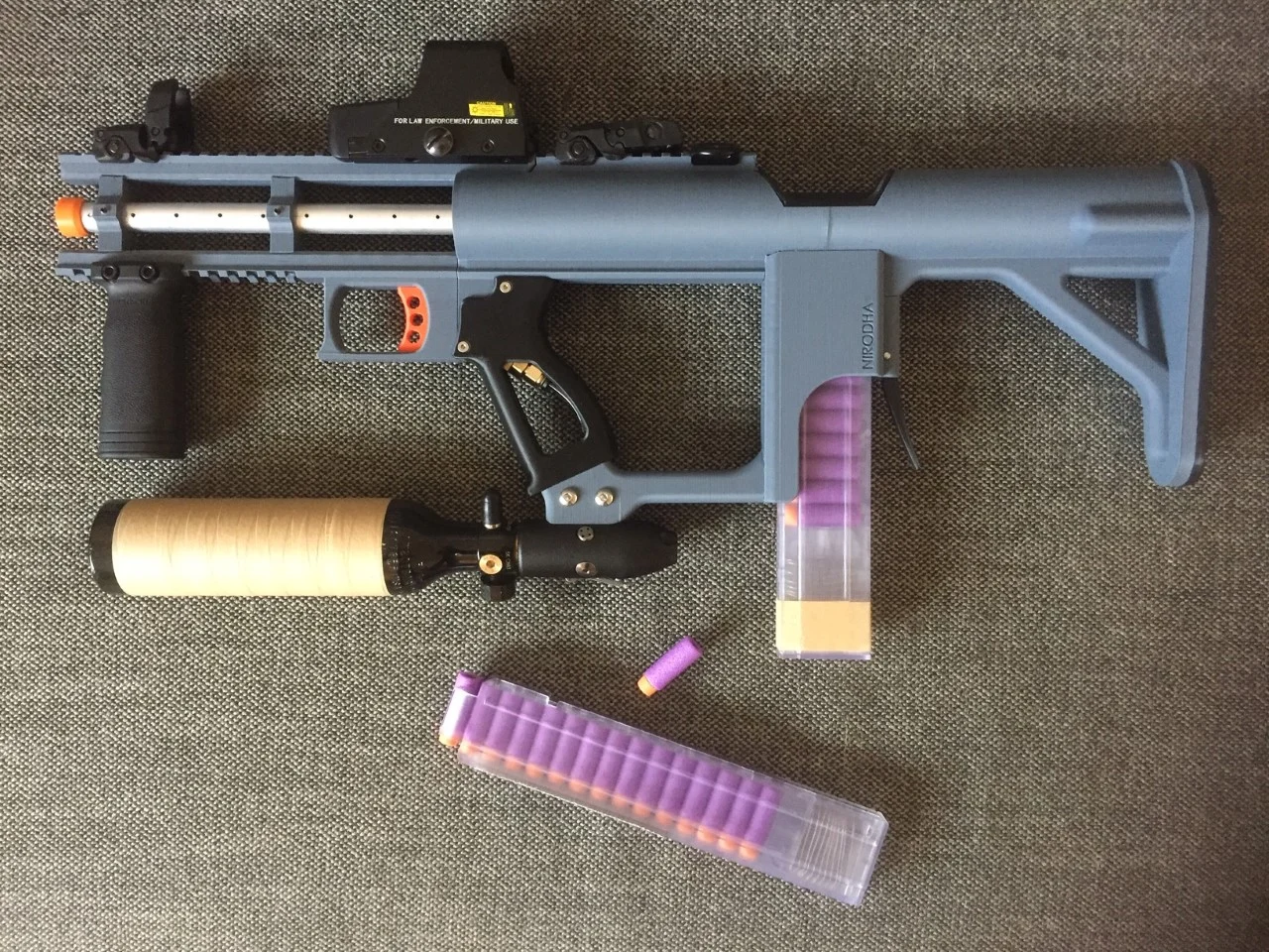 NIRODHA's HPA Bullpup Nerf Blaster