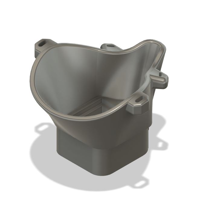 Silicone Respirator with Filter Housing