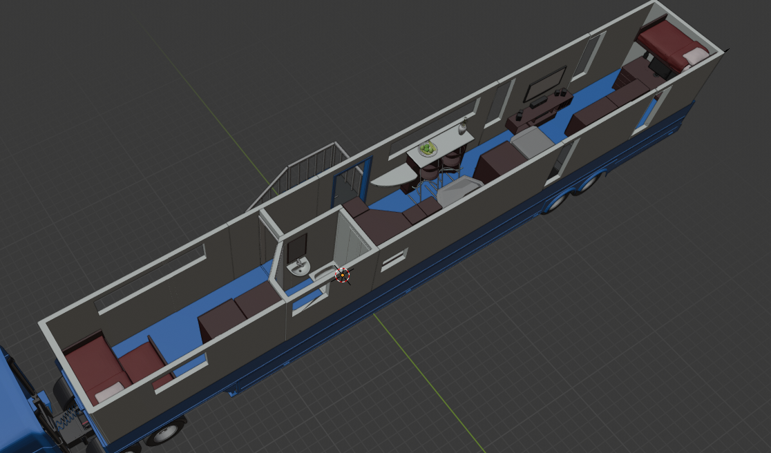 Semi Trailer RV - Tiny Homes