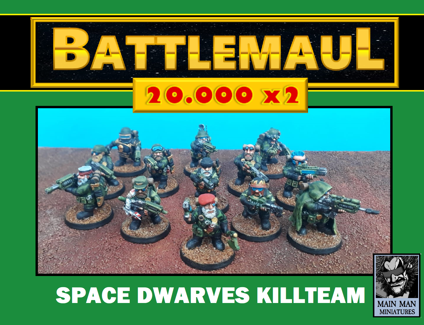 Space Dwarves KILLTEAM (Updated and completed, yay!)