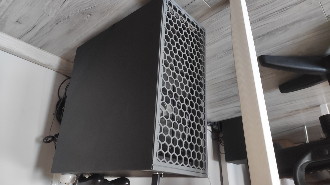 NZXT s340 (elite) honaycomb front panel + STEP files