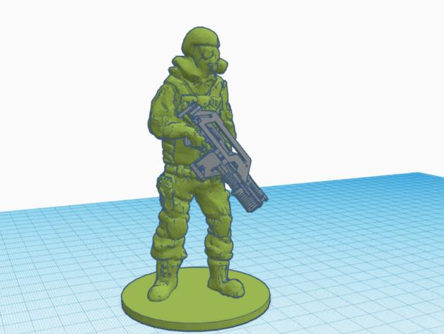 Sci-Fi Kitbash: MOPP Gear