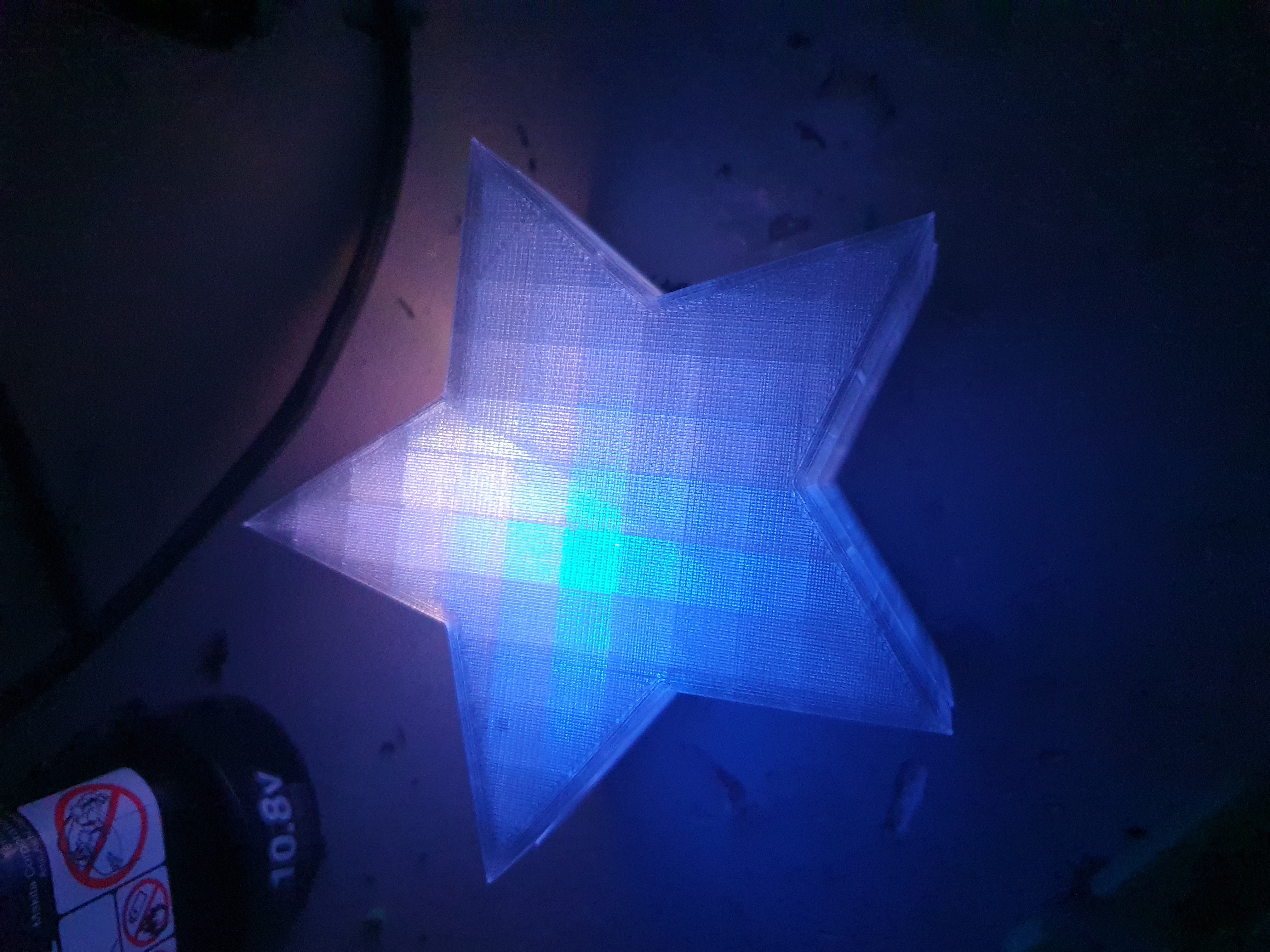 Leuchtender Stern