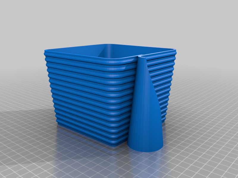 Vaso Cuadrado Version 1