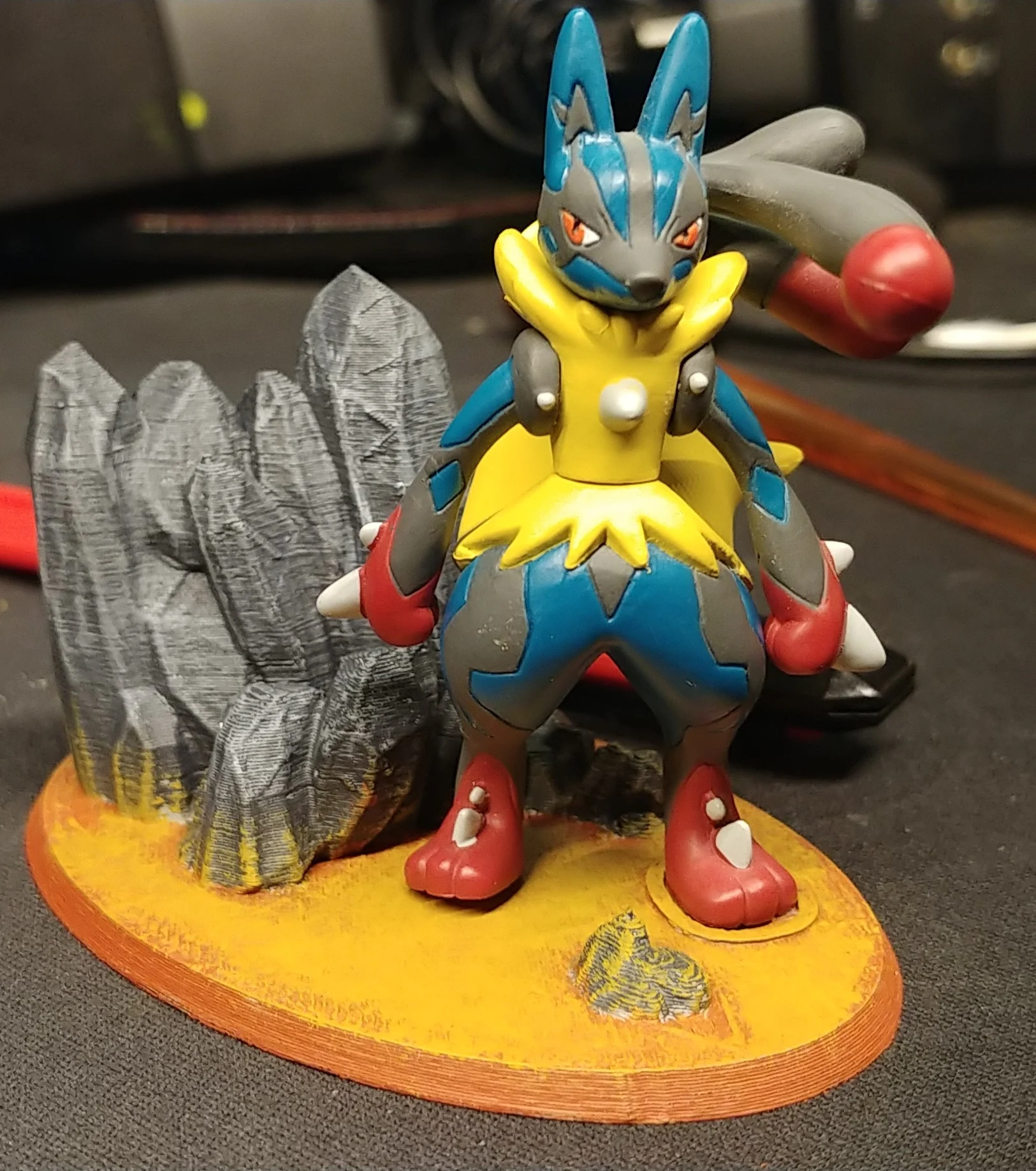 Mega Lucario Figuring Stand