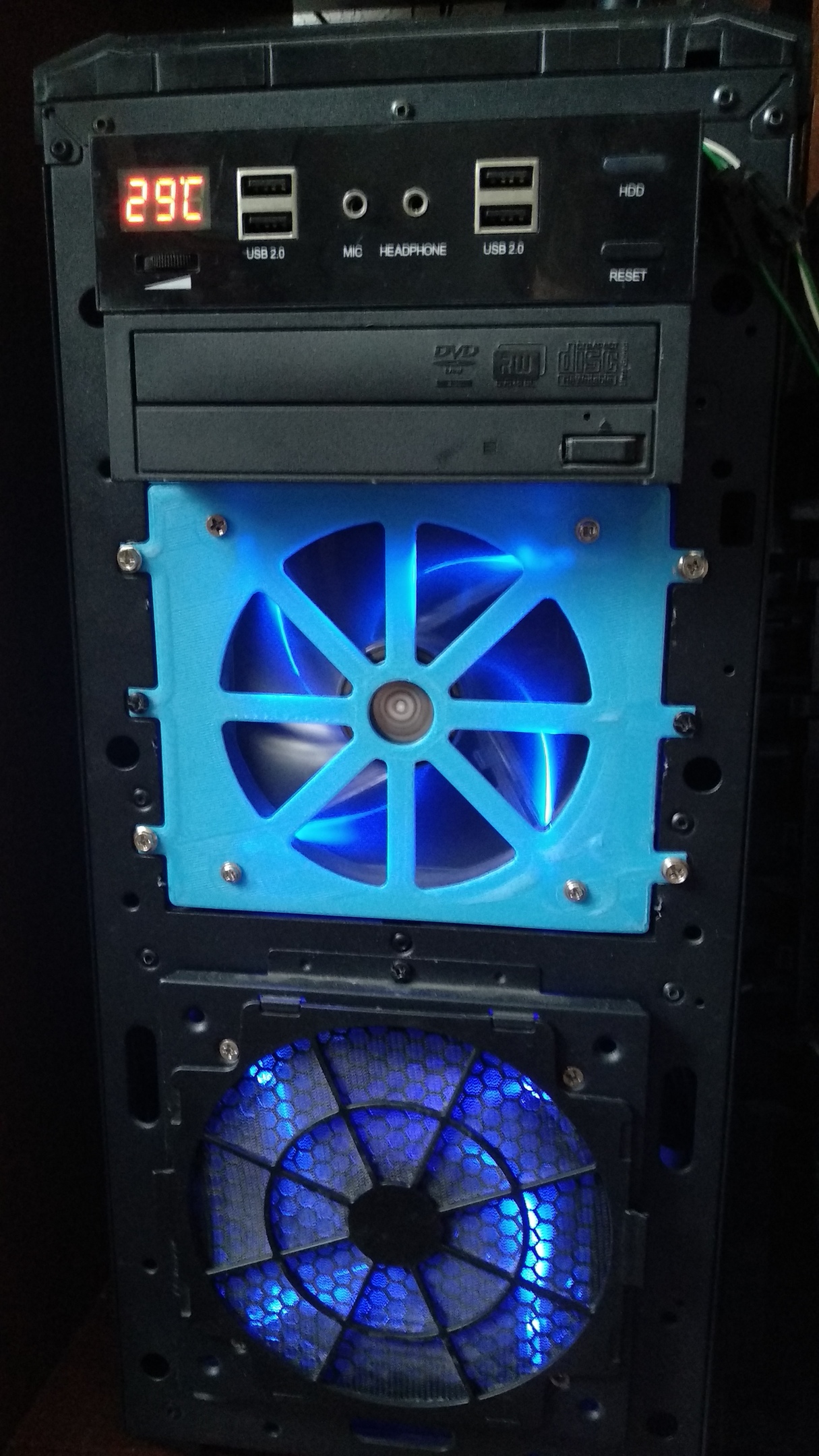 5.25 + fan 120/140 ZALMAN