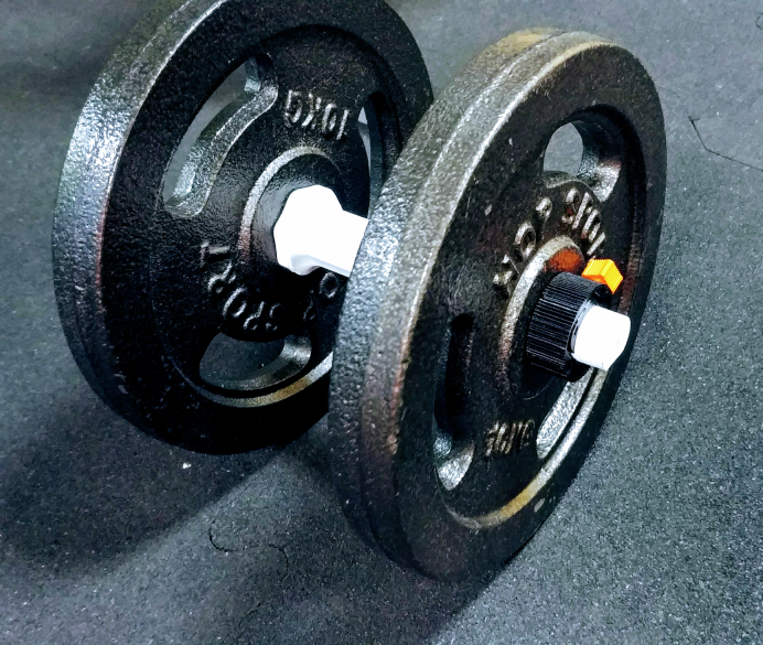 Dumbbell 100% printable