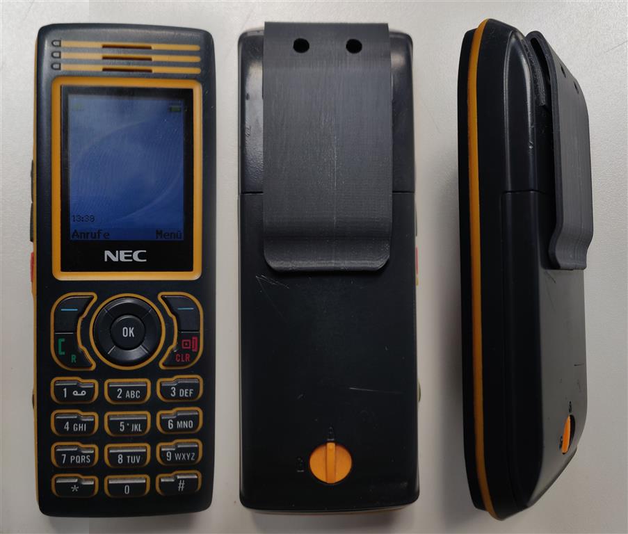 NEC 1755d DECT belt clip