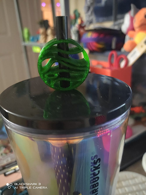 Planet Straw topper