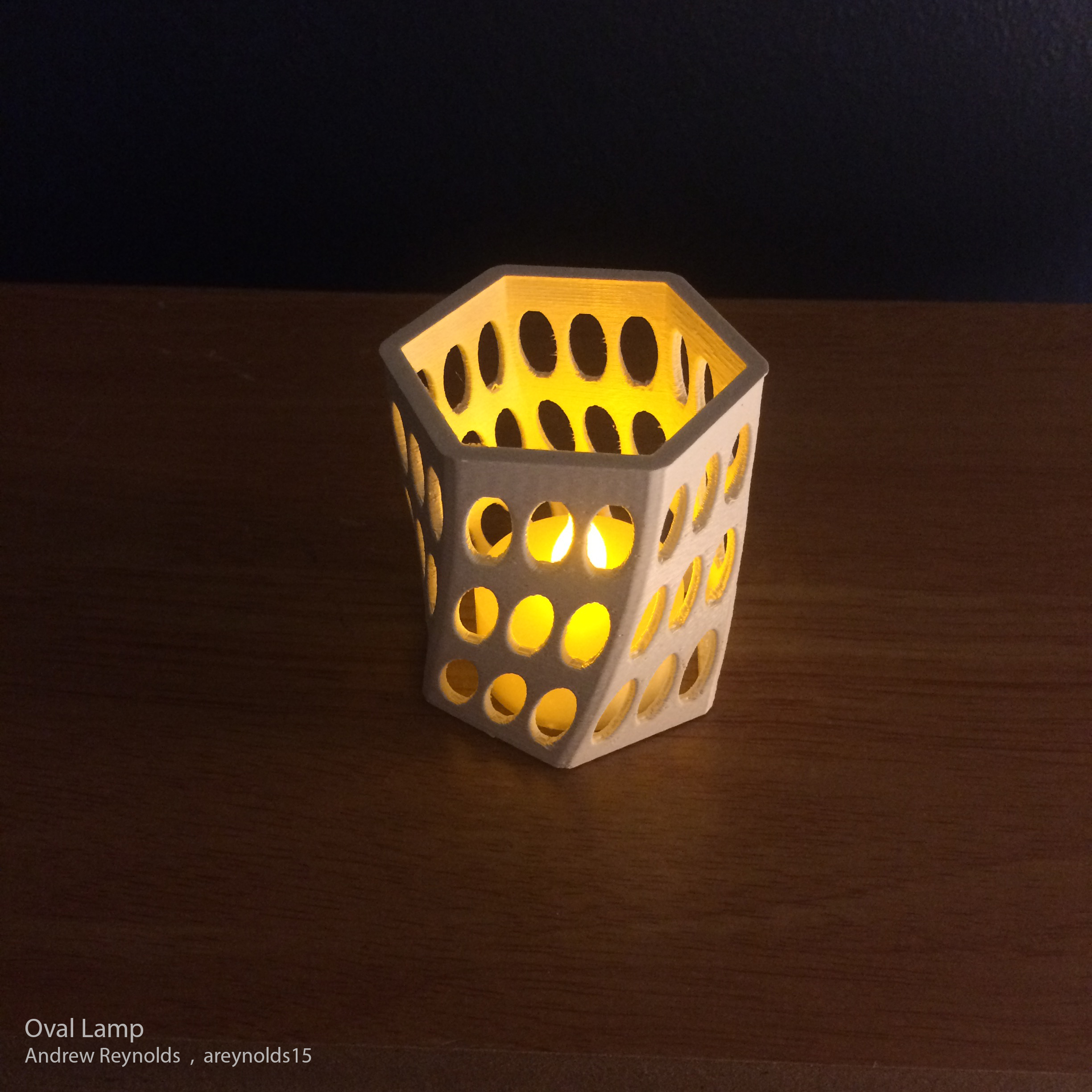 Oval Lamp