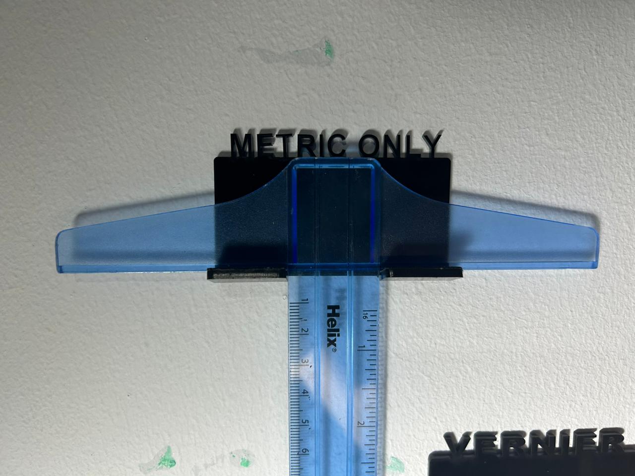T-Square Ruler Wall Mount