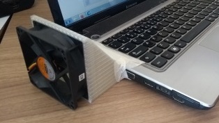 Vacuum cooler 80mm fan for Notebook