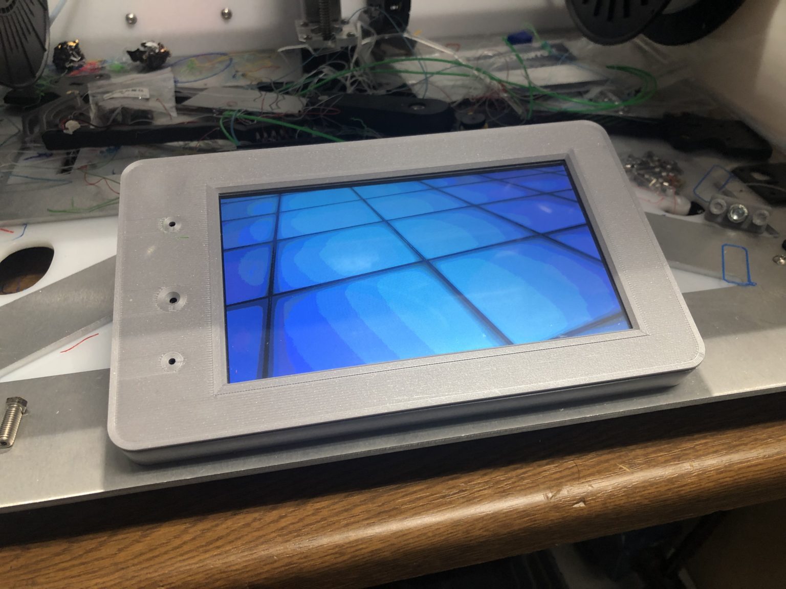 E3D’s ToolChanger – PanelDue i7 case