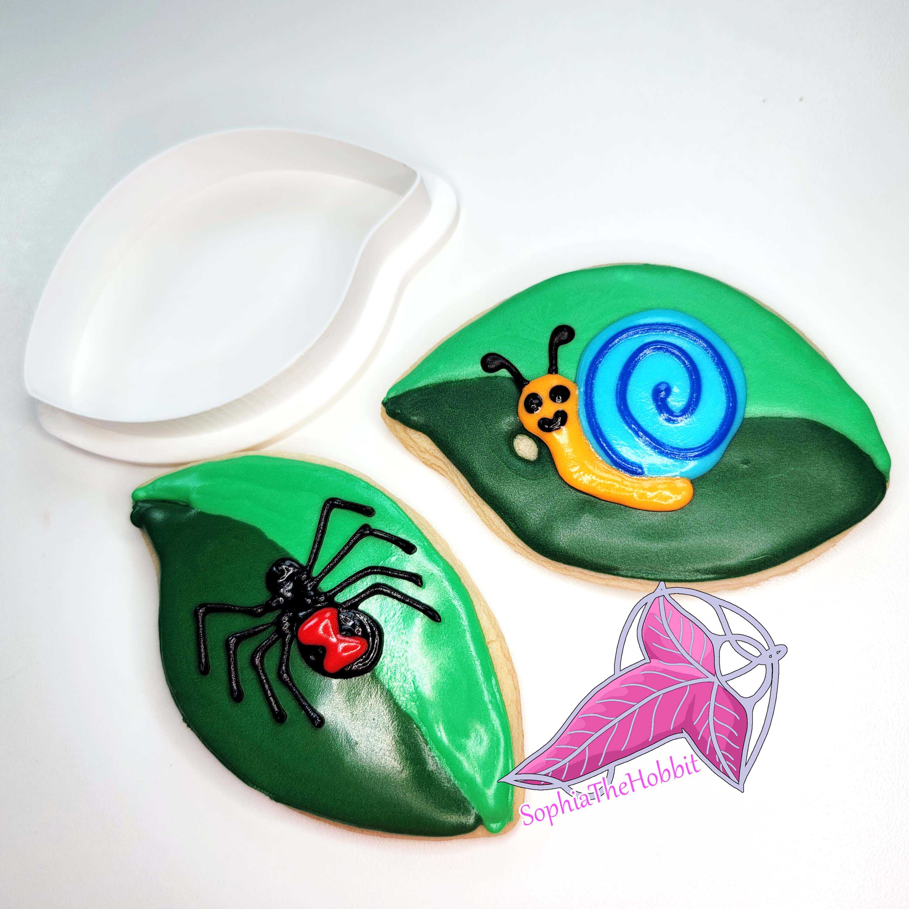 Leaf Snail Spider Cookie Cutter