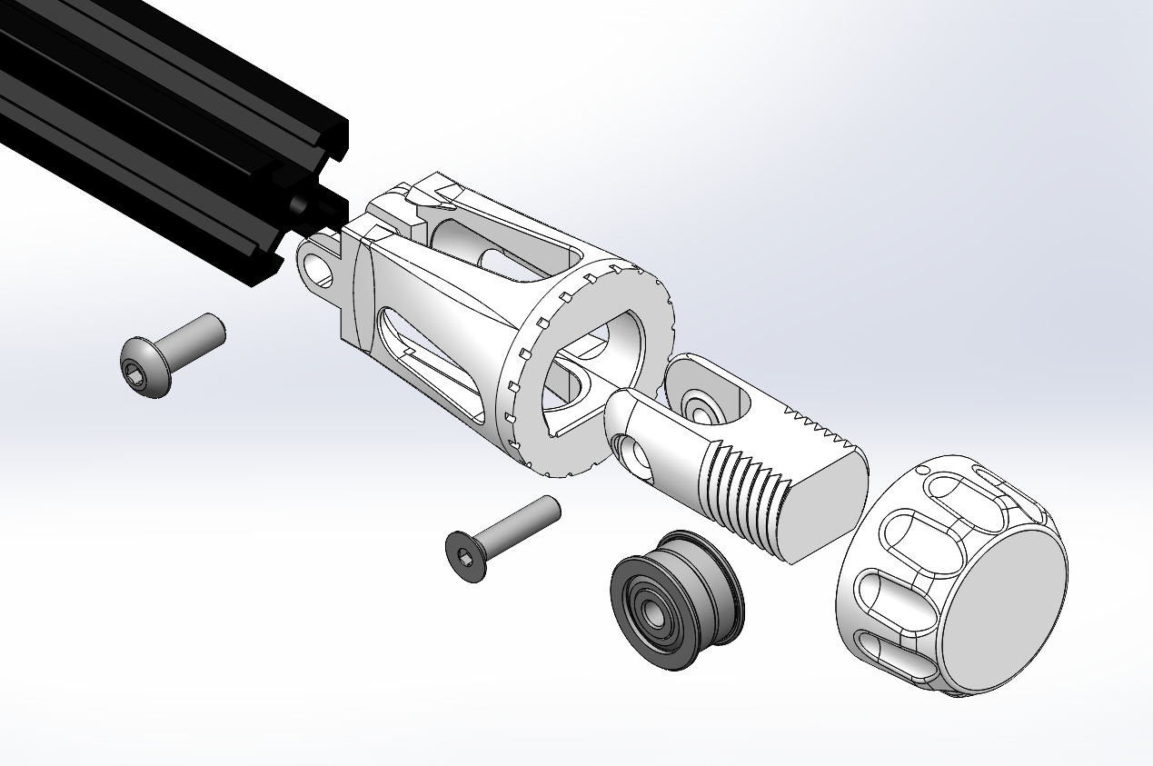 X Axis Belt Tensioner - For Voxelab Aquila