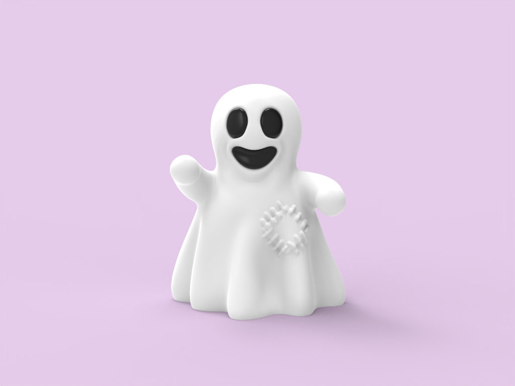 ghost kawaii