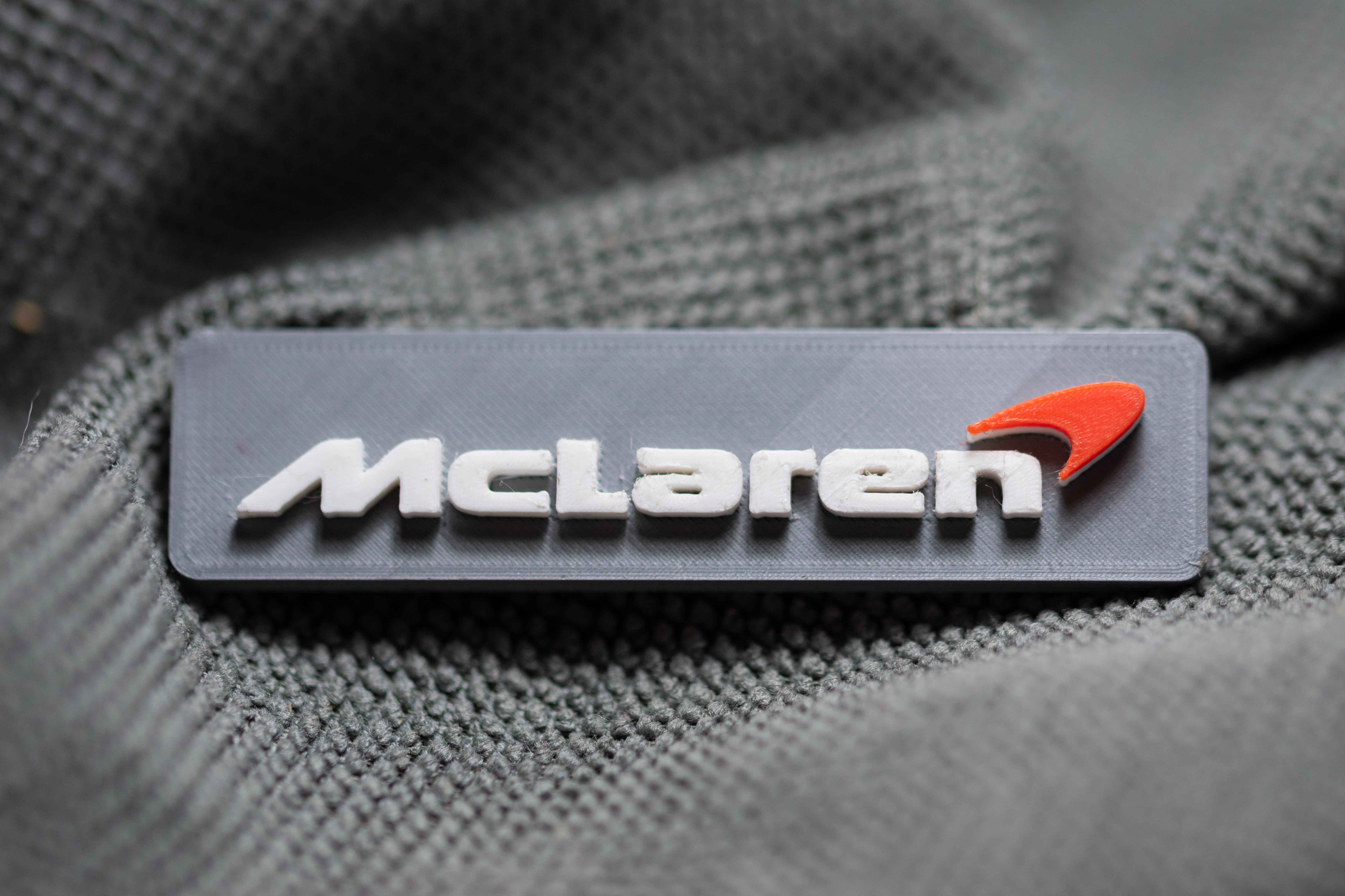 Mclaren Logo Badge