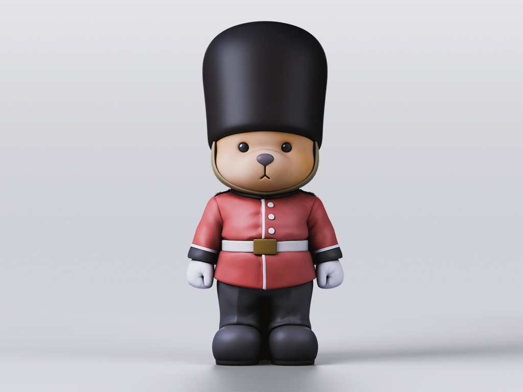 Teddy Bear British Royal Guard