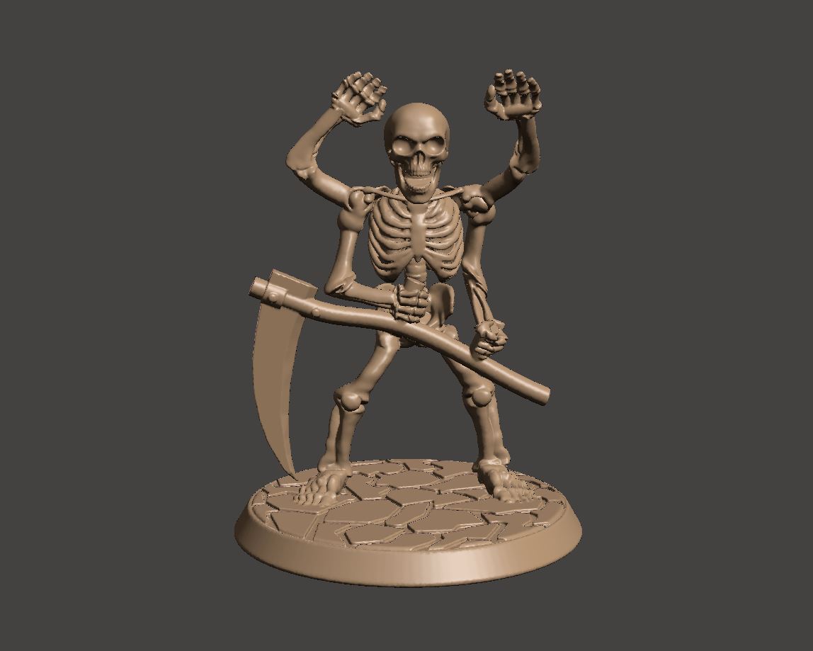 Thassaloss - Bone Golem - 28mm Fighting Fantasy Figure