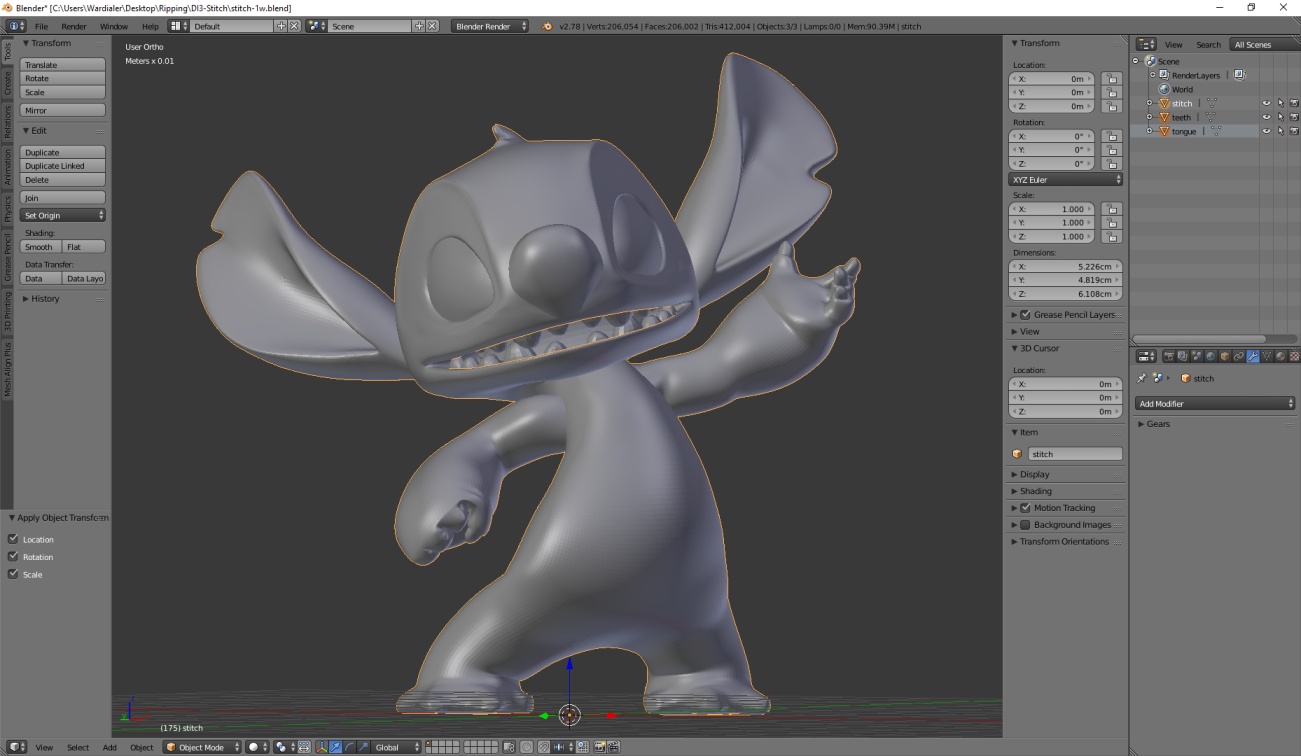 Stitch v0.1d