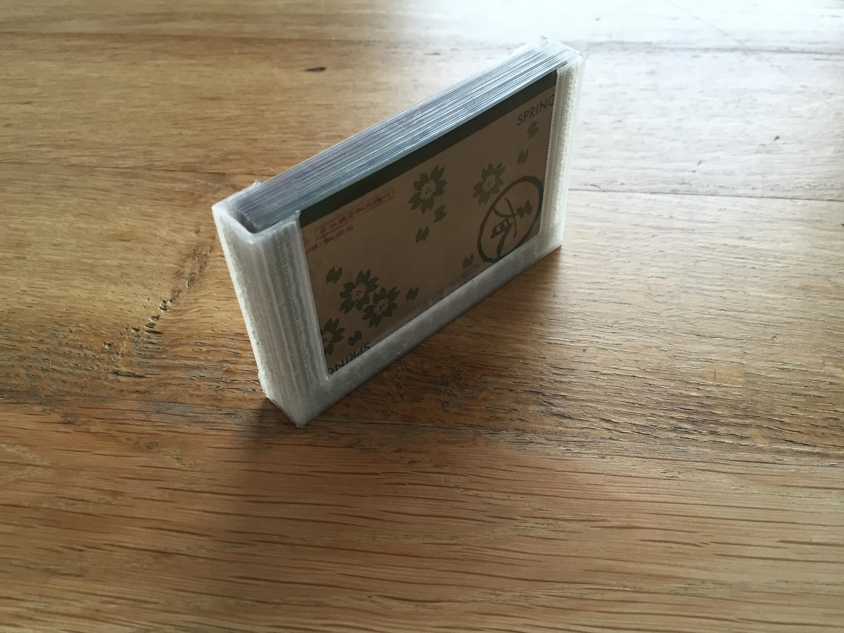 Rising sun season card holder