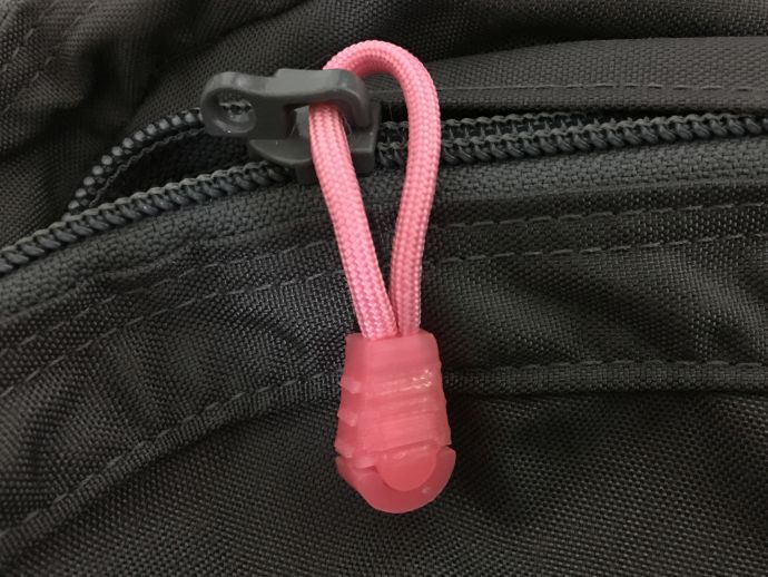 Zipper Pull for Paracord