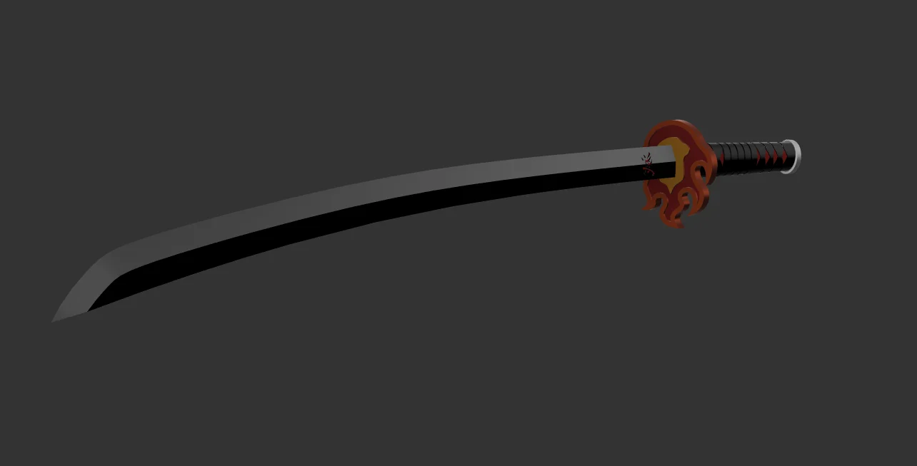 tanjirou katana v2 (demon slayer)