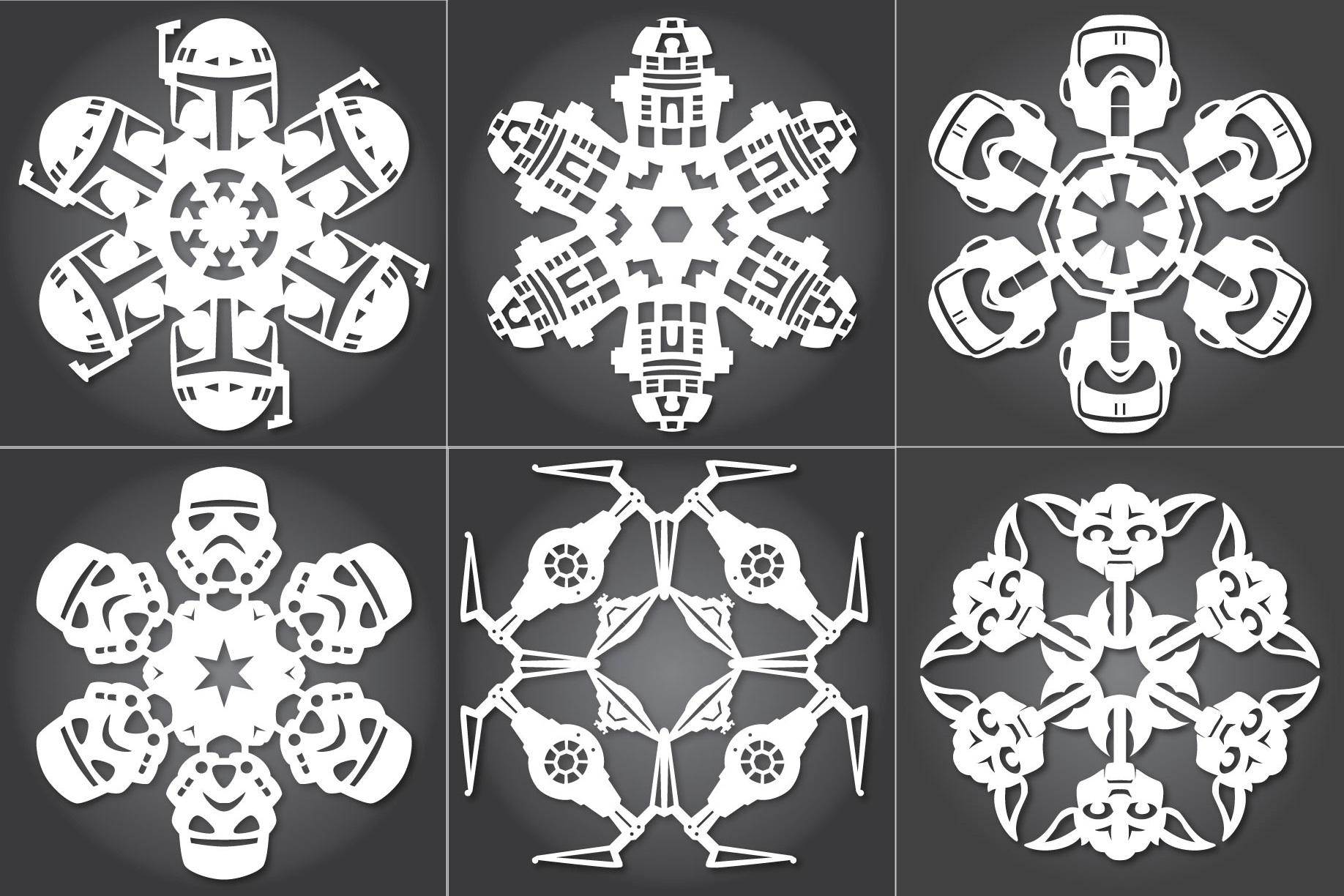 Star Wars Snowflakes