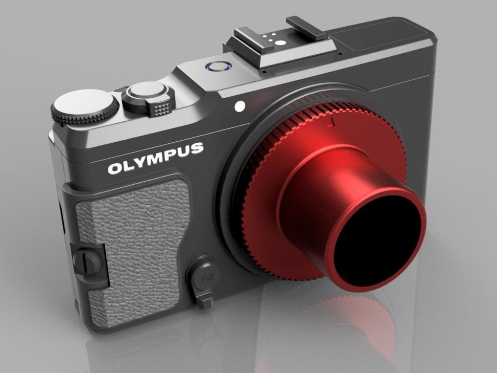 Telescope Camera Adapter for Olympus-Panasonic, M4/3 mount to 1.25 Astronomical Telescope