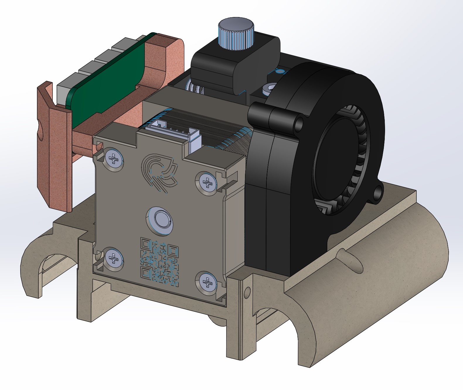 E3D Hemera Extruder Carriage Upgrade to Qidi X-Plus