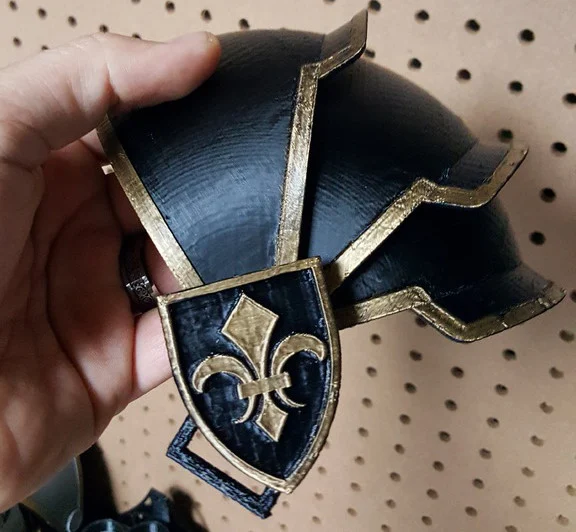 Medieval Shoulder Armor V2 (Print and Play)