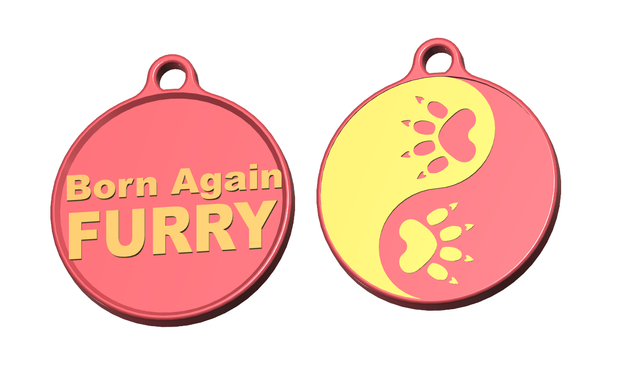 Furry Badge / Born again Furry