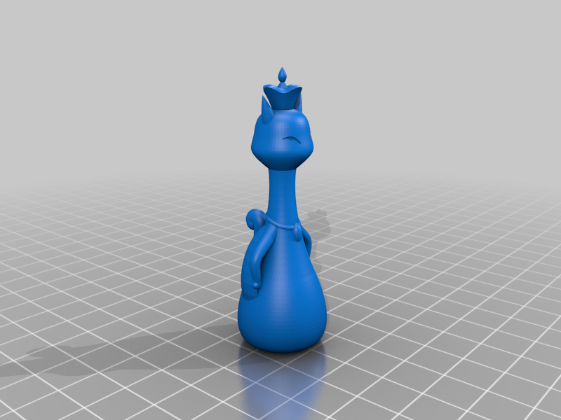 Chess Cat (Queen Cat) Reyna Gato