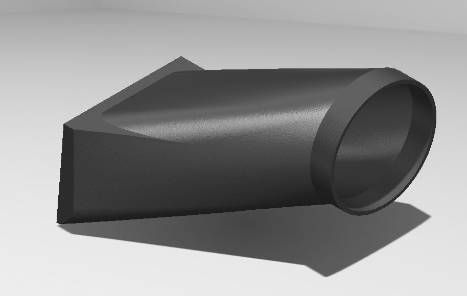 "Hellcat Style" Dodge Challenger Intake Tube